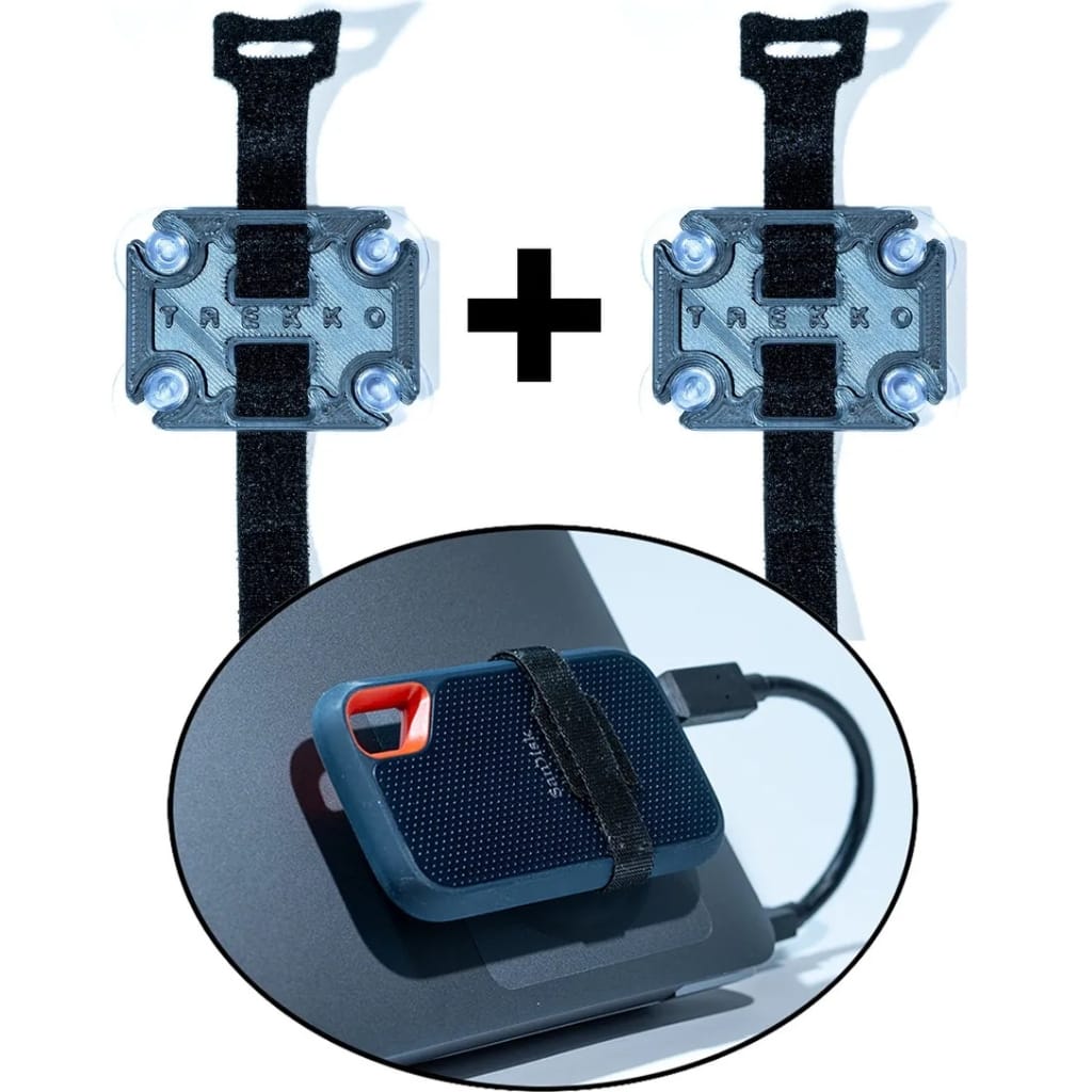 Kit 2 Suportes Trekko SSD/HD Universal